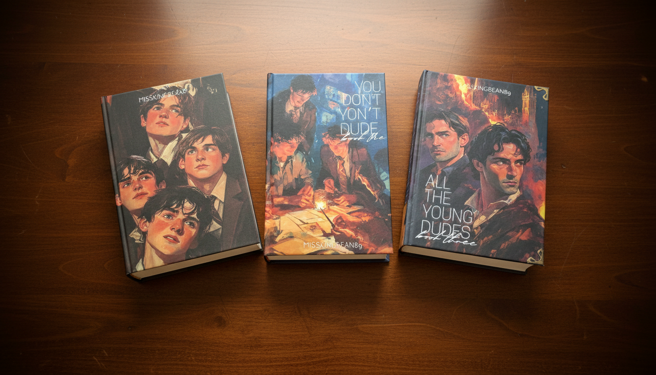 All the Young Dudes Combo 3 – Special Edition Cover 3 | Collector’s Fantasy Novel Set (Book One, Two & Three by Missking89)