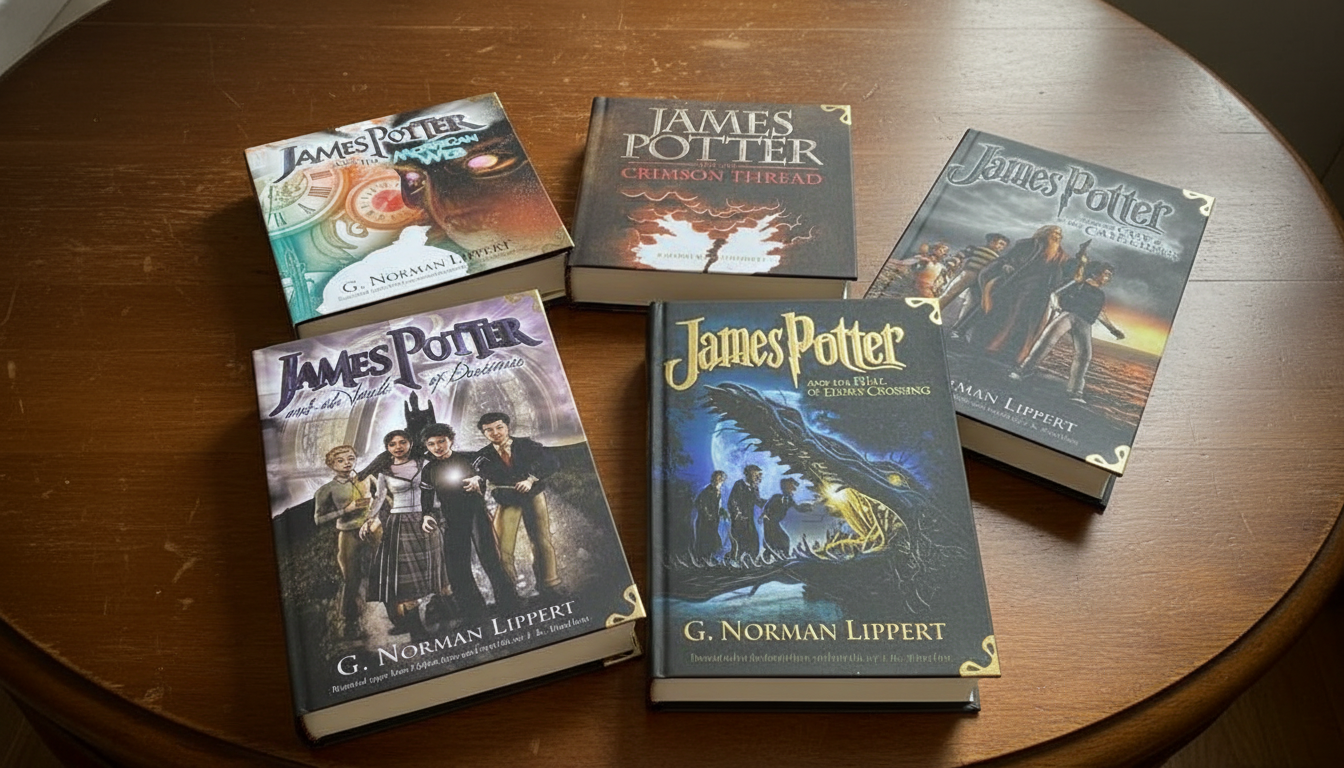 James Potter Combo 5 – Cover 2 | Premium 5-Book Fantasy Collection & Collector’s Edition