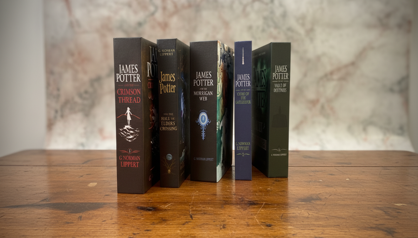 James Potter Combo 5 – Cover 2 | Premium 5-Book Fantasy Collection & Collector’s Edition