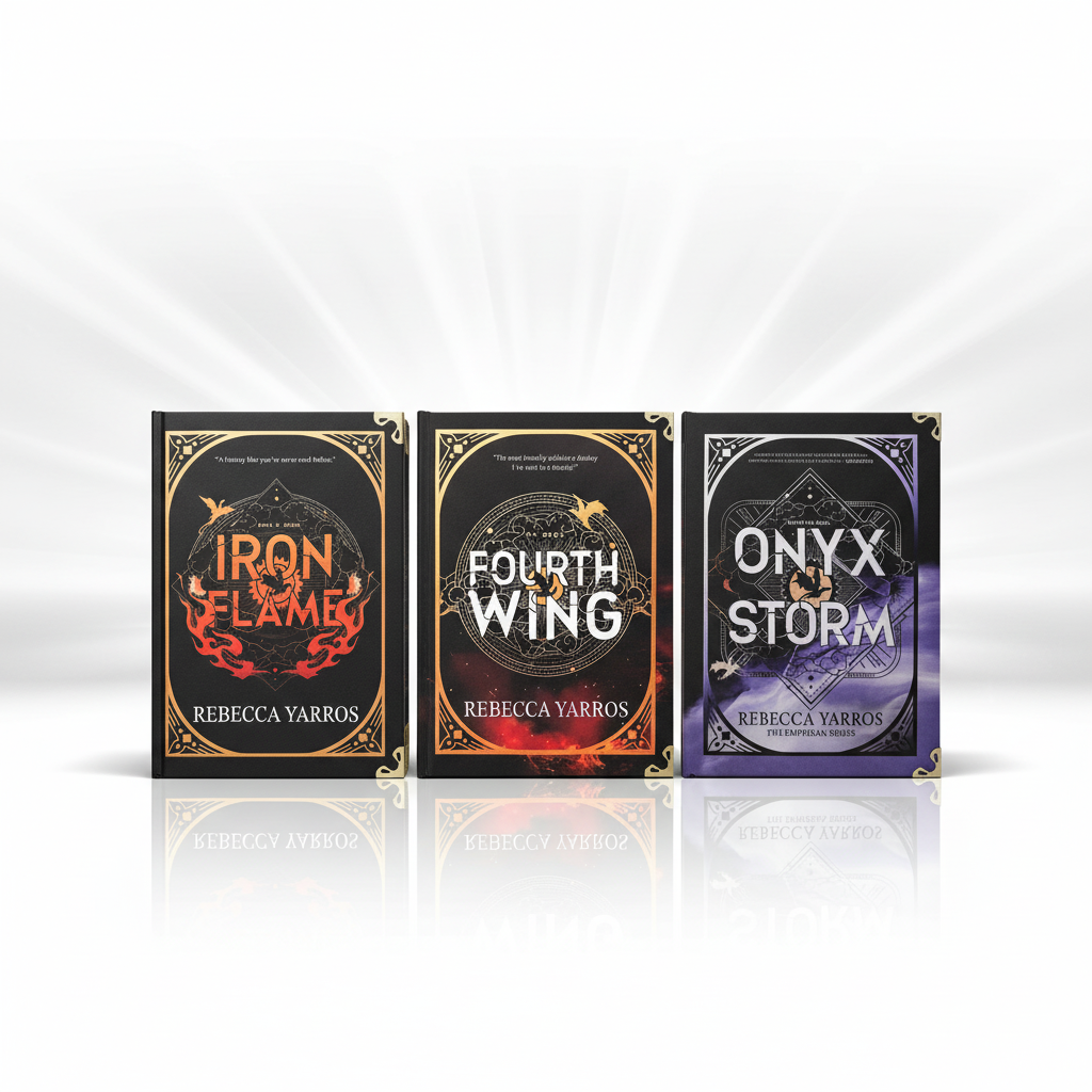 Fourth Wing, Iron Flame & Onyx Storm – Dragons, Adventure & Romance